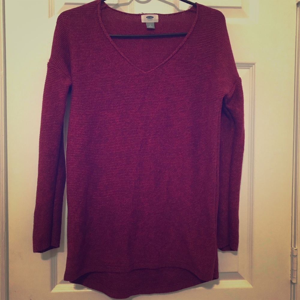Red Sweater from Old Navy